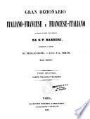 Grand dictionnaire français-italien et italien-français