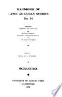 Handbook of Latin American Studies