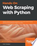 Hands-On Web Scraping with Python