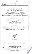 Hearings and Reports on Atomic Energy