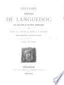Histoire générale de Languedoc