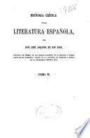 Historia Crítica de la Literatura Espanola