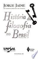 História da filosofia no Brasil