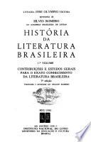 História da literatura brasileira