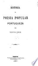 Historia da poesia popular portugueza