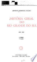 História geral do Rio Grande do Sul, 1503-1960