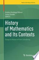 History of Mathematics and Its Contexts
