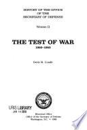History of the Office of the Secretary of Defense: The test of war, 1950-1953