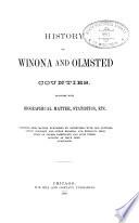 History of Winona and Olmsted Counties