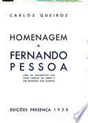 Homenagem a Fernando Pessoa