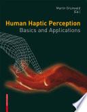 Human Haptic Perception