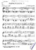 Improviso, no. 3, piano