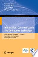 Information, Communication and Computing Technology