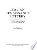 Italian Renaissance Pottery