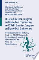 IX Latin American Congress on Biomedical Engineering and XXVIII Brazilian Congress on Biomedical Engineering