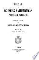 Jornal de sciencias mathematicas, physicas e naturaes