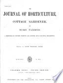 Journal of Horticulture, Cottage Gardener, and Country Gentleman (varies Slightly)
