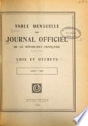 Journal officiel de la République française