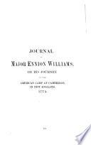 Journals and Diaries of the War of the Revolution with Lists of Officers and Soldiers, 1775-1783