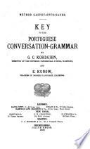 Key to the Portuguese Conversation-grammar