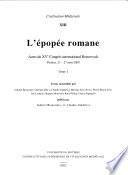 L'épopée romane