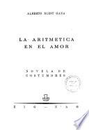 La Aritmatica en El Amor