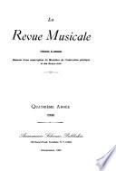 La Revue musicale