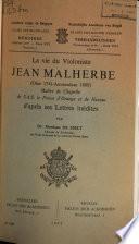 La vie du violoniste Jean Malherbe