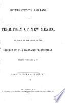 Laws of the Territory of New Mexico