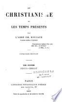 Le christianisme et les temps présents
