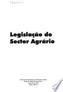 Legislação do sector agrário