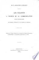 Les ciganos a propos de la communication de M. P. Bataillard. Les gitanos d'Espagne et les ciganos de Portugal