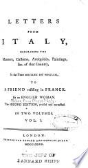 Letters from Italy