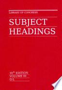 Library of Congress Subject Headings