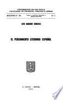 Língua e literatura espanhola e hispano-americana