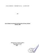 List of Books Accessioned and Periodicals Indexed for the Month of ...