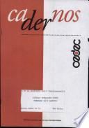 Listagem de Cadernos CEDEC