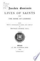 Lives of saints from the Book of Lismore