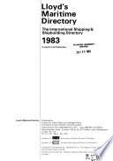Lloyd's Maritime Directory