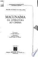 Macunaíma, da literatura ao cinema