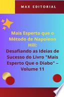 Mais Esperto Que o Método de Napoleon Hill - Volume 11