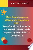 Mais Esperto Que o Método de Napoleon Hill - Volume 14