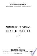 Manual de expressão oral e escrita
