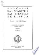 Memórias da Academia das Ciências de Lisboa, Classe de Ciências