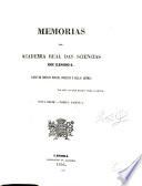 Memorias da Academia Real das Sciencias de Lisboa
