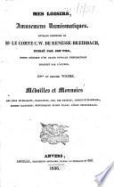 Mes loisirs, amusemens numismatiques