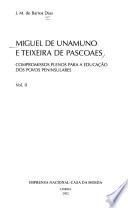 Miguel de Unamuno e Teixeira de Pascoaes
