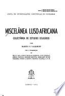 Miscelanea luso-africana