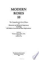 Modern Roses 10