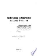 Modernidade E Modernismo Na Arte Política